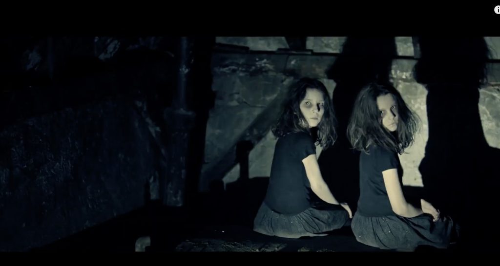 Ghostly twin girls haunt the house in Nightworld: Door of Hell