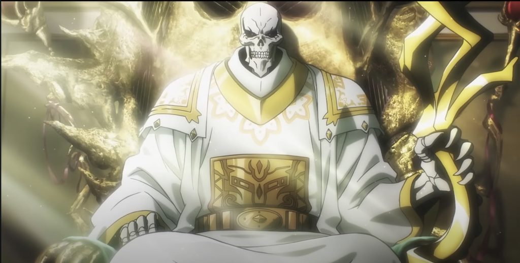 Lord Ainz in his casual wear.