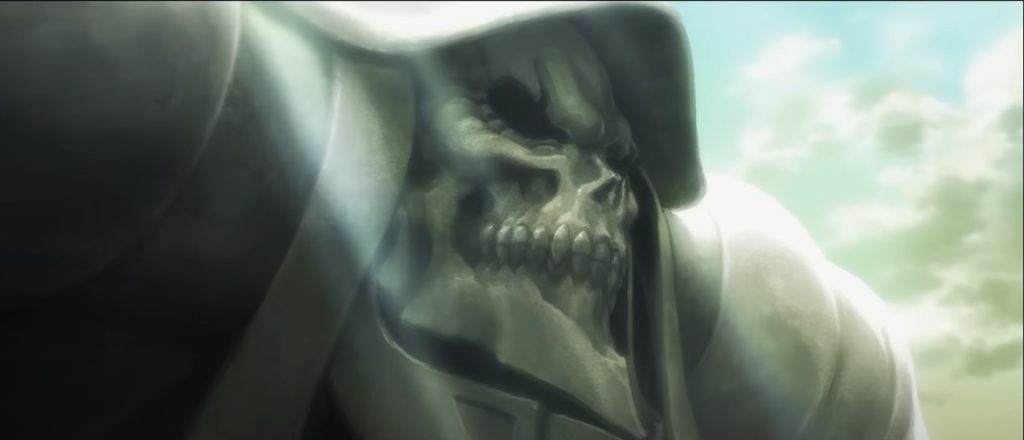 Overlord has interesting concepts about heroes and justice