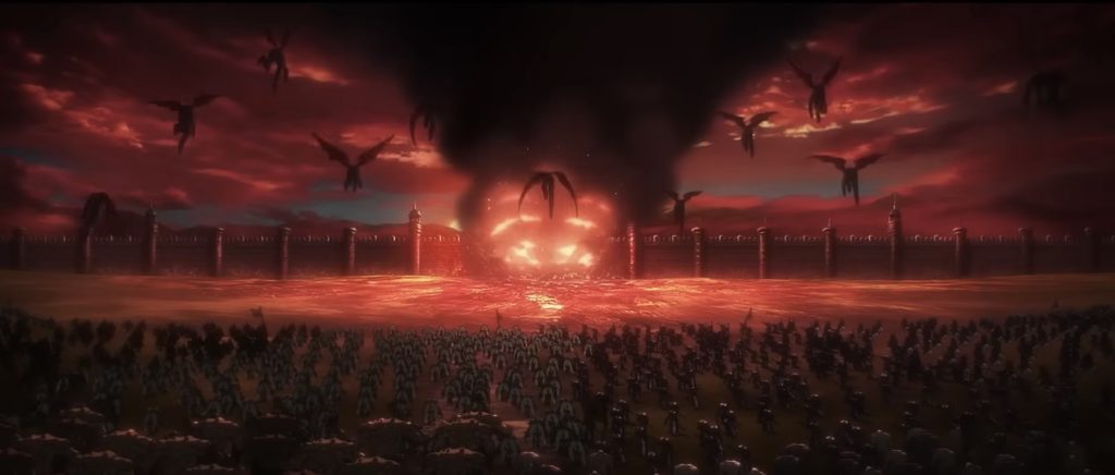 Demons attack the  Sacred Kingdom