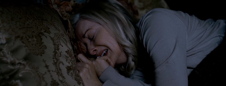 Barbara Crampton in You're Next, a much better film than Suitable Flesh